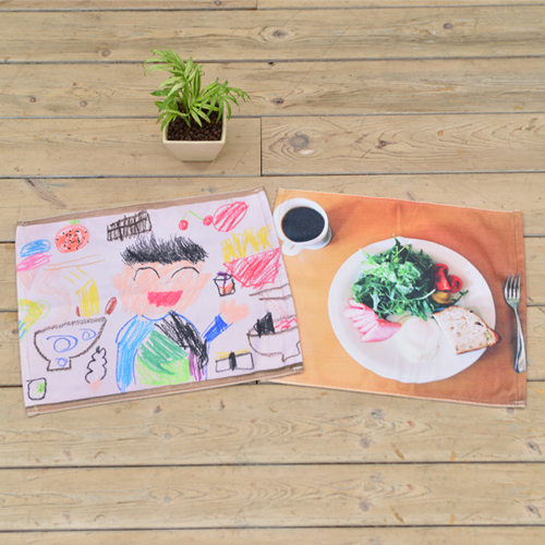 ランチマット｜フラットタイプ（34×39cm）【2点までネコポス可】